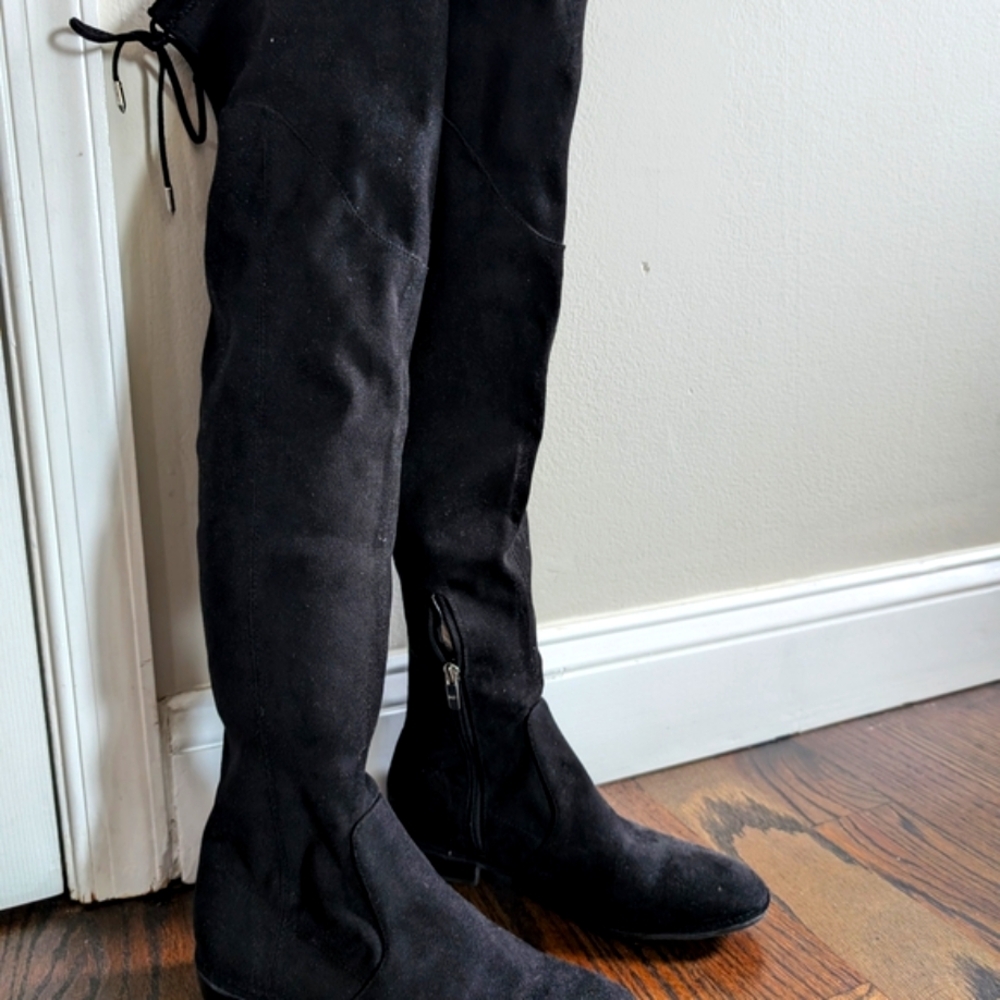 Black Over-the-Knee Boots